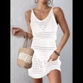 thumbnail image 4 of Traje de Baño de Crochet Calado para Verano, Ideal para Cruceros y Vacaciones, 2025 L, 4 of 8