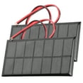 thumbnail image 1 of Mini Panel solar BuyWeek 2 piezas DC3.5V 250mA de polisilicio, 1 of 8