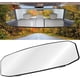 thumbnail image 1 of Espejo retrovisor de 12 x 3,6 pulgadas, el espejo retrovisor panorámico gran angular más grande del mercado, espejo retrovisor convexo con clip interior universal, alargado y ensanchado, sin punto, 1 of 5