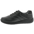 thumbnail image 4 of Drew Tour Women Oxford Walking Shoes In Black Leather, 4 of 7