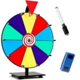 thumbnail image 1 of TSign Dry Erase Marker with 12 Inch Heavy Duty Spinning Prize Wheel, 10 Slots, MultiPack, 1 of 1