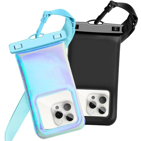 Bolsa impermeable Foweroty para teléfono celular, bolsa flotante de 7 pulgadas