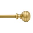 thumbnail image 2 of UTOPIA ALLEY Wall Mounted 5/8 Inch Curtain Rod - Curtain Rods For Windows 48 to 86 Inch, Adjustable Drapery Rods, Gold Curtain Rods, Bedroom Curtain Rods, Tapestry Poles (Gold, 48"-86"), 2 of 9