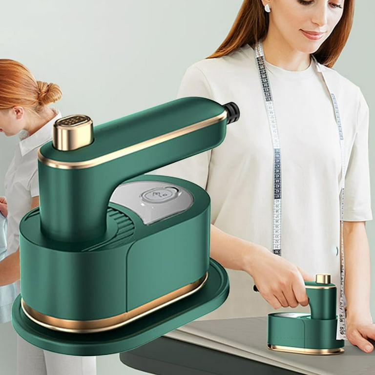 The Quilted Bear Mini Iron - Lightweight Mini Steam Iron with Ceramic Sole  Base Plate & Temperature Gauge For Use As A Craft Iron or Travel Iron