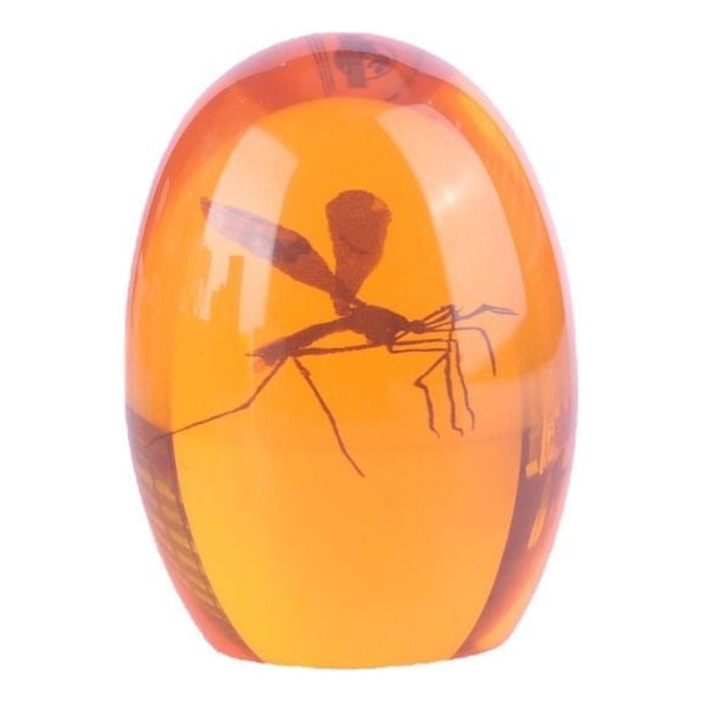 Peça de Âmbar com Mosquito Pré-Histórico de Jurassic Park: O Parque dos Dinossau