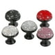 thumbnail image 3 of Kitchen Door Handles Cabinet Hardware Black Drawer Pull Handles Creative Mushroom Shape Rhinestones Knob Durable Wearable 1Pcs, 3 of 5