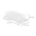 thumbnail image 2 of 2pcs Plastic Flower Arrangers Clear Flower Frogs Flower Holder Floral Arrangement Pin Holder, 2 of 7