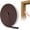 Brown, variant on SUNMON 39.4 feet Long Weather Stripping Seal Strip for Doors/Windows, Self-Adhesive Backing Seals Large Gap Strip(39.4 ft/12m, Black)