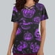 thumbnail image 1 of Fiudx Liquidación de Ahorros de Verano Top de Lactancia con Bolsillo y Cuello En V de Manga Corta con Estampado de Halloween para Mujer, 1 of 5