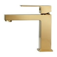 thumbnail image 7 of Bathroom Faucet Gold Bathroom Basin Faucet Cold And Hot Brass Black Sink Mixer Sink Tap Single Handle Deck Mounted Water Tap ,360° Swivel Spout, 7 of 7