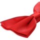 thumbnail image 5 of Pajarita para hombre para fiesta de boda - Pajarita de esmoquin ajustable de color sólido Pajarita formal de seda preatada, 5 of 5