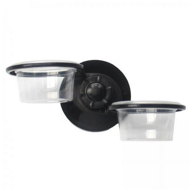 6 Comederos para Reptiles, s , Gecko, Cuencos de Repisa, Plato Alimentador, Recipiente para Forraje con Ventosa. 6 piezas