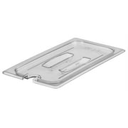 Food Pan Lid 1/3 CamwearÂ® Handle Notched Clear
