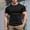 #124-Black, variant on Mens Athletic Solid Color Summer T-Shirts Moisture Wicking Running Workout Shirt Short Sleeve Gym Tops Lightweight Crew Neck