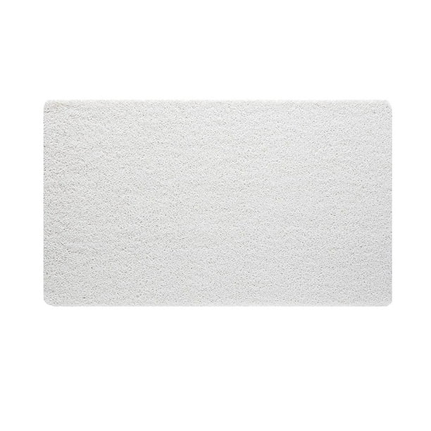 Non Bathtub Mat, 17X 30 Inch, Shower Mats for Bath Tub, PVC Loofah
