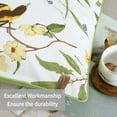 thumbnail image 2 of PERFEMET 100% Cotton Green Leaves Birds Print 1000 Thread Count Pillow Cases, Queen (2 Count), 2 of 6