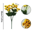 thumbnail image 3 of Lssam Sunflower Decor,Sunflowers Artificial Flowers,Fake Sunflowers, Bunches Artificial Sunflower Bouquets with Stems Silk Sunflowers Yellow Flowers for Wedding Decor Home Outdoor Indoor Decoration, 3 of 8