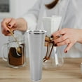 thumbnail image 4 of FESTFENDS 2Pcs Stainless Steel Mason Jar Cold Brew Filter Reusable Mesh Coffee Infuser for Home Brewing, 4 of 6