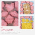 thumbnail image 4 of HOOWIFFY 8Pcs Plastic Cookie Baking Molds Pink Easter Design Reusable Baking Supplies, 4 of 6