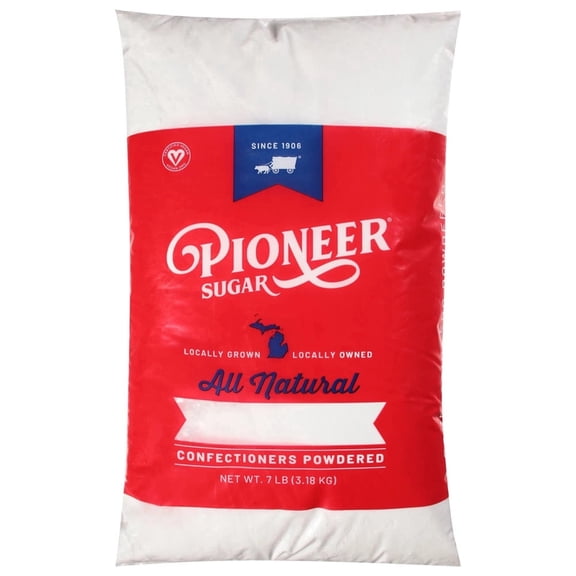 Pioneer Confectioners Powdered Sugar, 7 lbs Bag