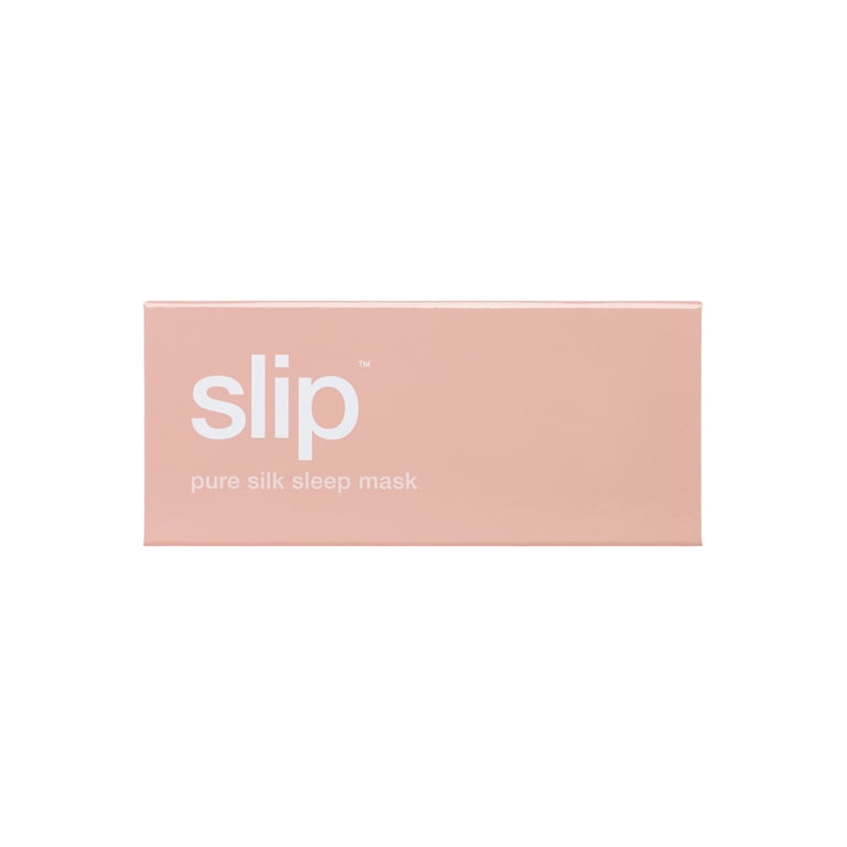 Slip Pure Silk Soft Sleep Mask with Elastic Band, Reusable, Pink