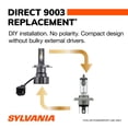 thumbnail image 3 of SYLVANIA 9003 LED Ultra - Fog Lights For Cars and Trucks - Headlight Bulbs for Off Road Powersports - 6000k Cool White LED Light - Maximum Lifespan - No Polarity - DIY Upgrade, 3 of 9