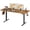Rustic Brown, variant on GALAXHERO 63 x 28 Inches Electric Standing Desk, Adjustable Height Stand up Desk for Home Office, Ergonomic Sit to Stand Desk with LED Touchscreen, 3 Memory Preset Computer Desk (Maple)