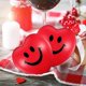 thumbnail image 4 of 48Pcs 2.75Inch Stress Balls 'S Day Heart Shaped Squishy Ball Smile Face Foam Stress Relief Ball, 4 of 5