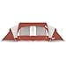 thumbnail image 3 of CAMPROS CP 12 Person Cabin Tent, 2 Room Extra Large Straight Wall Camping Tents Waterproof Windproof with Top Rainfly, 6 Large Mesh Windows, Double Layer, Easy Set Up Family Tent, 3 of 4
