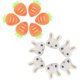 thumbnail image 1 of Decorative Plush Brooch Pin For Collectors And Kids 6x4.5cm Multi Designed 12Pcs, 1 of 5