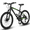 Black Green, variant on 26 inch Mountain Bike for Men, Adult Mountain Bike with Shimano 21 Speed & Disc Brakes, Black Orange