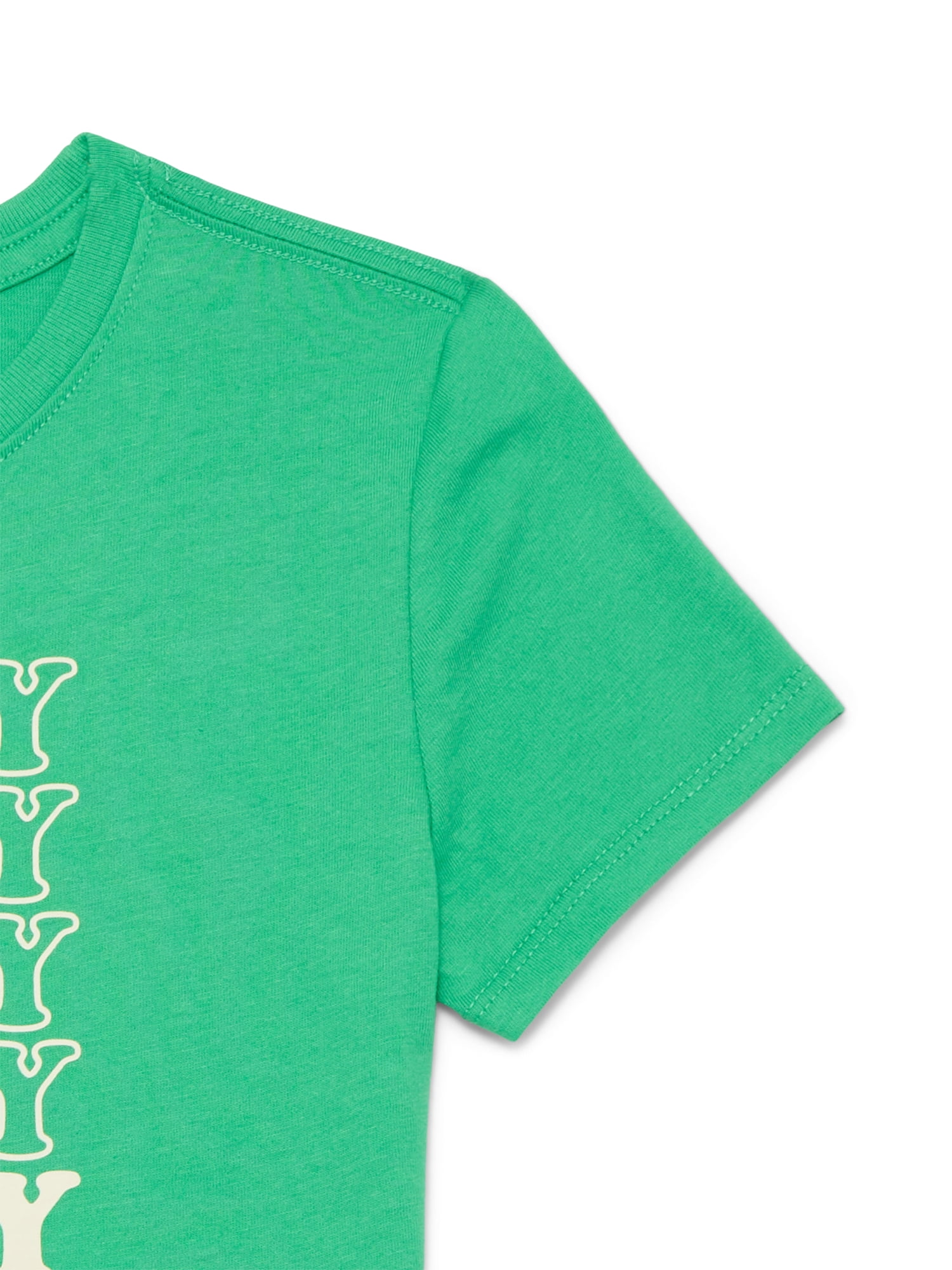 St. Patrick’s Day Girls Short Sleeve T-Shirt from Way To Celebrate, Sizes 4-18