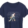 thumbnail image 3 of Star Wars - Rey Logo - Women's Short Sleeve Graphic T-Shirt, 3 of 5