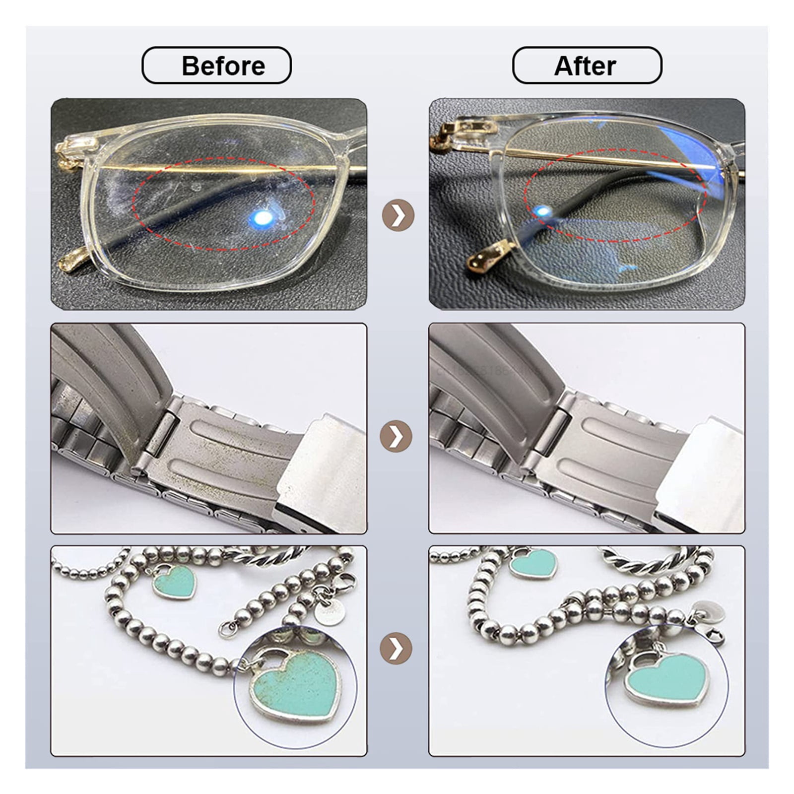 Ultrasonic Cleaner 35W Glasses Cleaner High Frequency Ultrasound Washing Cleanser Machine ,Convenient to Use