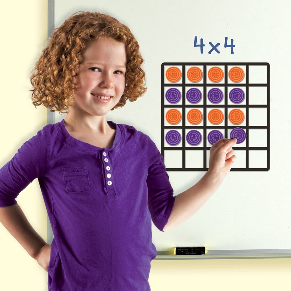 Learning Resources, LRN6648, Giant Magnetic Array Set, 1 / Set