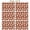 Pioneer Flower Floral-3, variant on Pioneer Flower Floral Print Pattern Summer Linen Placemats Set Of 6, Washable Non-Slip Heat Resistant Table Mats for Kitchen, 12x18 Inch