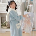 thumbnail image 5 of Pijamas de invierno de franela con dibujos animados de Sanrio Cinnamoroll de Kawaii Anime para niños, ropa de estar por casa para Navidad, linda chica, 5 of 5