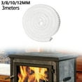Fiberglass Stove Rope Seal for Wood Burning Stove 3 Meter Length