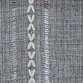 thumbnail image 4 of Retro Table Runner Elegant Hand Woven Cotton Linen Dining Table Runner with Tassels for Wedding Home Cross Blue, 4 of 6