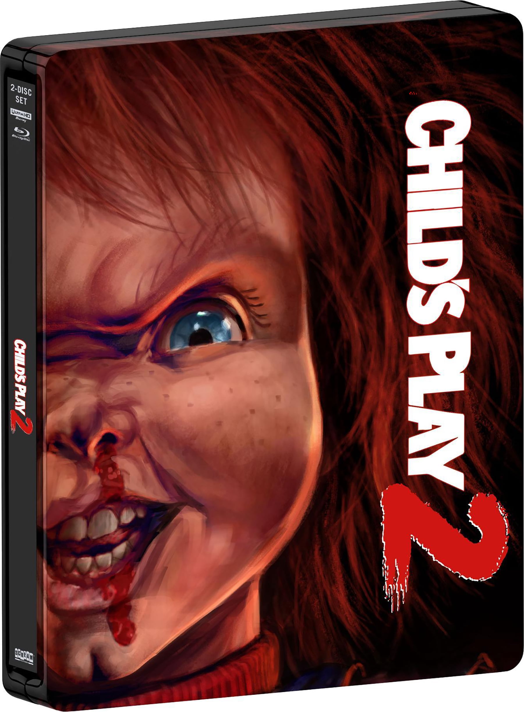Child's Play 2 (Limited Edition Steelbook) (4K Ultra HD + Blu-ray), Horror, Shout! Factory