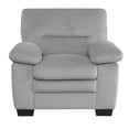 thumbnail image 4 of Pemberly Row Textured Chair in Gray, 4 of 7