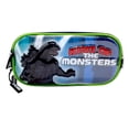 thumbnail image 1 of Lapicera Escolar Doble Cierre Licencia Godzilla Diseño 3D color Marino, 1 of 4