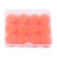 thumbnail image 1 of 12 tapones para los oídos con cancelación de ruido, lavables, para viajes, natación, conciertos naranja, 1 of 8