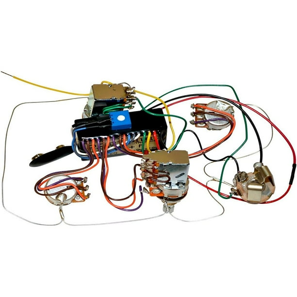 Bartolini HR2.5AP/918 3Band NTMB+F Preamp, 4 Pots, Active/Passive