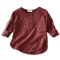 thumbnail image 4 of LNMQLPDBS Tops for Teens Girls Size 8 Tops Girls Dance Top Trendy Shirts Red Tshirt Girls Undershirts Size 10-12 Cute Winter Clothes, 6-7 Years, 4 of 5