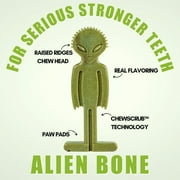 BULLIBONE Large Alien Bone Dental Chews Dog Toy