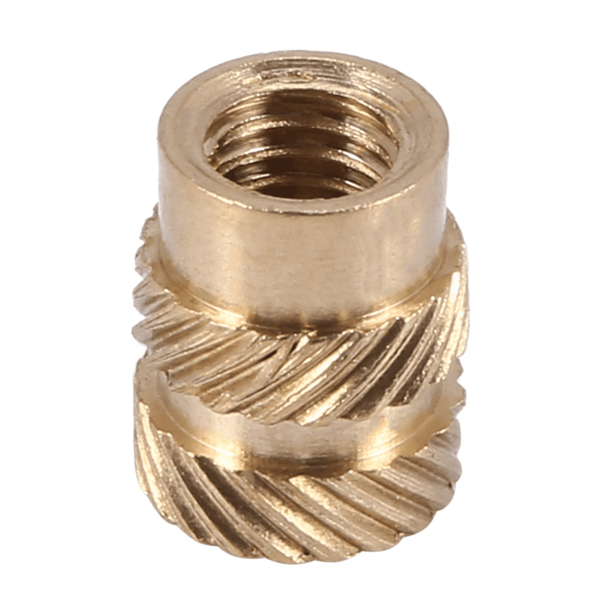1000Pcs M3 Thread Knurled Brass Threaded Heat Set Heat Insert Embedment Nut for 3D Printer