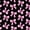 A Pink Black, variant on Erosebridal Pink Bow 7pcs Bedding Comforter Set For Girls,Kawaii Geometric Circles Pattern Queen Bedding Sets For Kids,Pink Reversible
