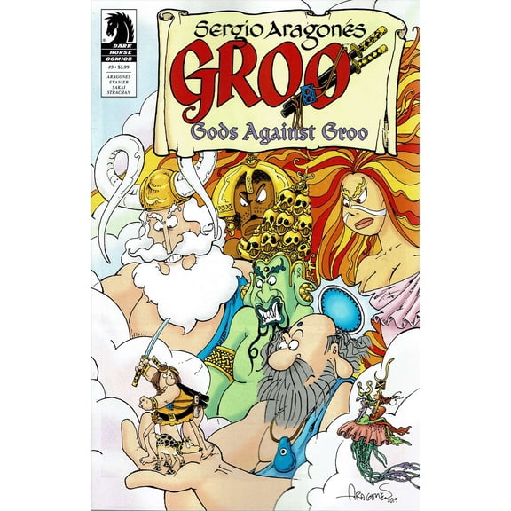 Groo: Gods Against Groo #3 VF ; Dark Horse Comic Book