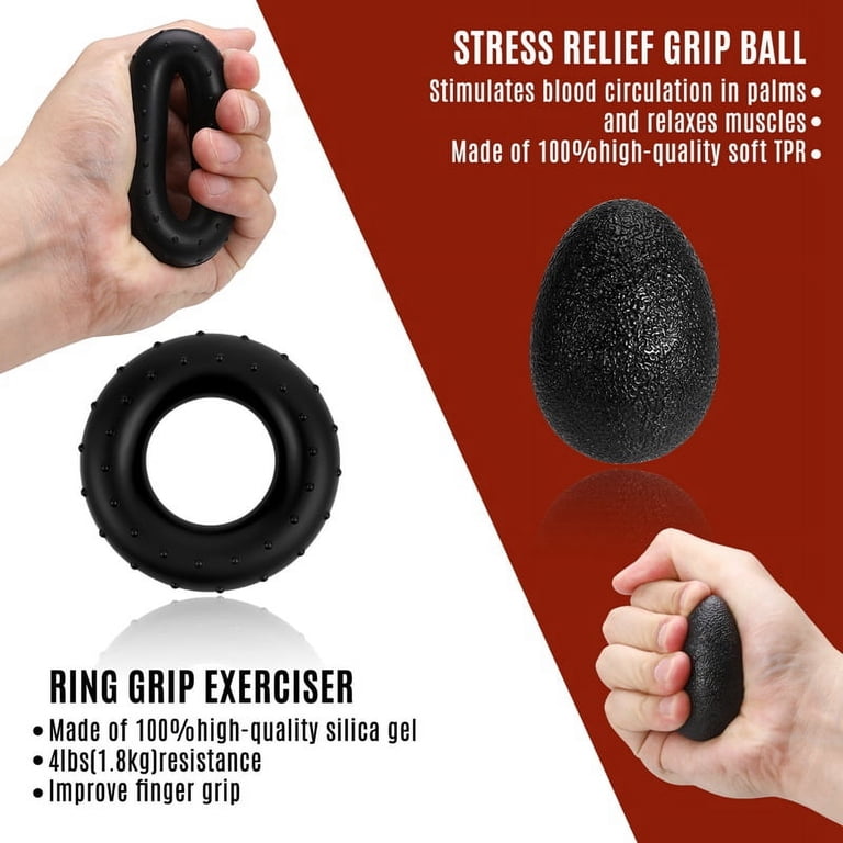 Hengguang 6-Pack Grip Strength Trainer Kit with Counter photo 2
